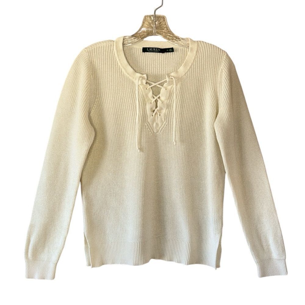 Lauren Ralph Lauren Ivory Knit Sweater